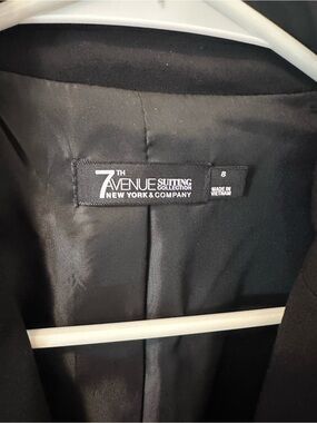 New York & Company Black Women's Suit Blazer